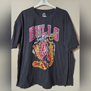 VTG Y2K JINS Unofficial Chicago Bulls Tshirt XL